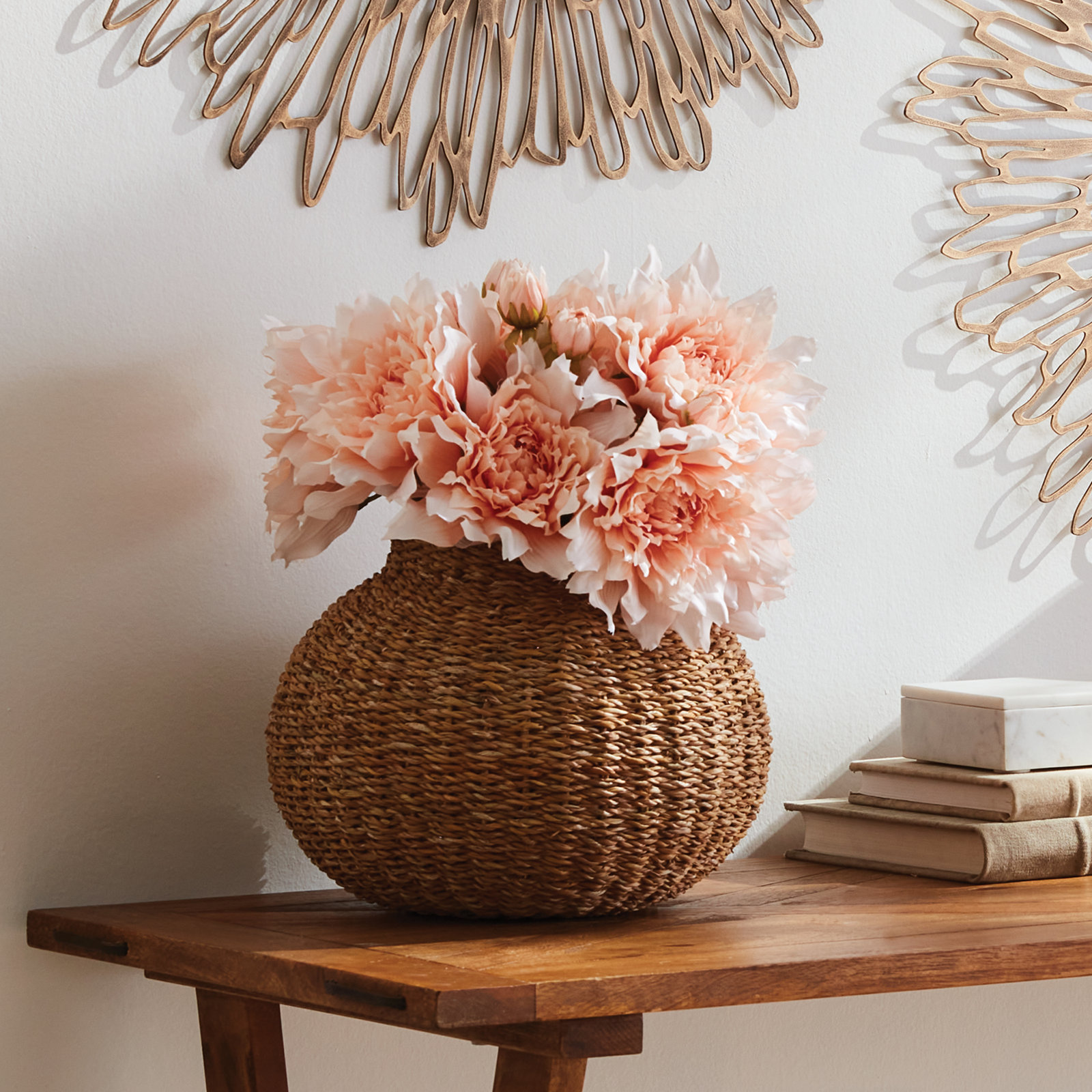 Dahlia Floral Stems, Pink