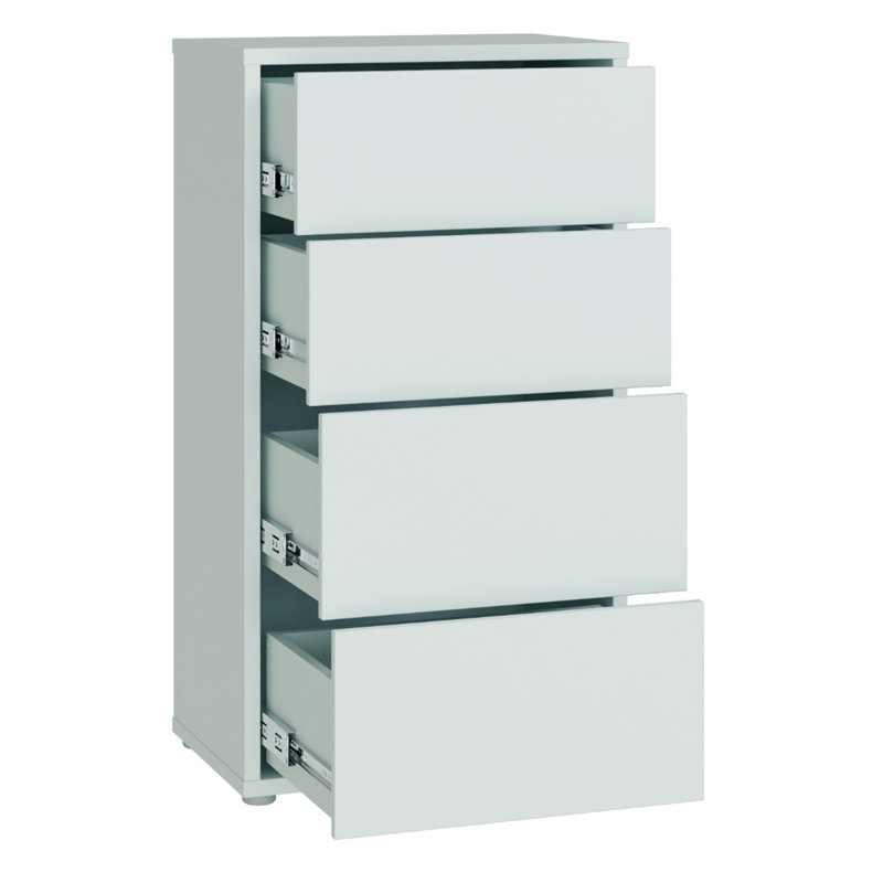 54.8cm W 4 - Drawer Chest of Drawers, Grey