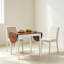 Table extensible avec abattant