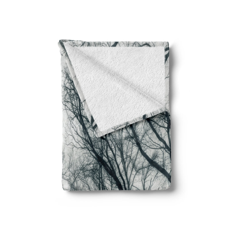Hand Woven Throw Blanket, 50" W x 70" L