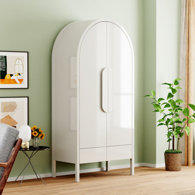 Creative Simple White Wardrobe by Parttlion