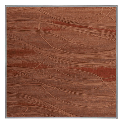 Machine Washable Abstract Brown Area Rug
