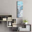  Ensemble d'art mural en verre acrylique, 12 po x 36 po