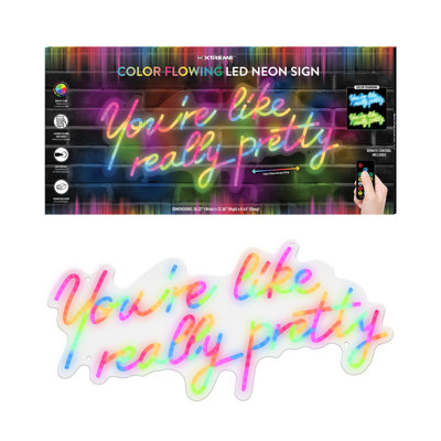 You're Like Really Pretty 12.3" LED Sign