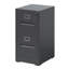 Classeur vertical verrouillé à 2 tiroirs Office Home, capacité lettre A4, structure en acier laminé à froid, armoire en métal à mouvement silencieux pour le bureau, baies de rangement de taille, dispositif de sécurité, lisse-1086987922