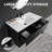 Mid-Century Modern Wall-Mounted Vanity With Soft-Close Drawers & Ceramic Sink-1786161053