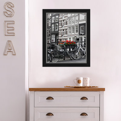 Roseville Black Wood Picture Frame