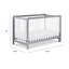 Lit de bébé convertible à profil bas 4 en 1 Colby-132201615-38332581