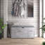 Hinze Polyester Upholstered Storage Bench-30827224