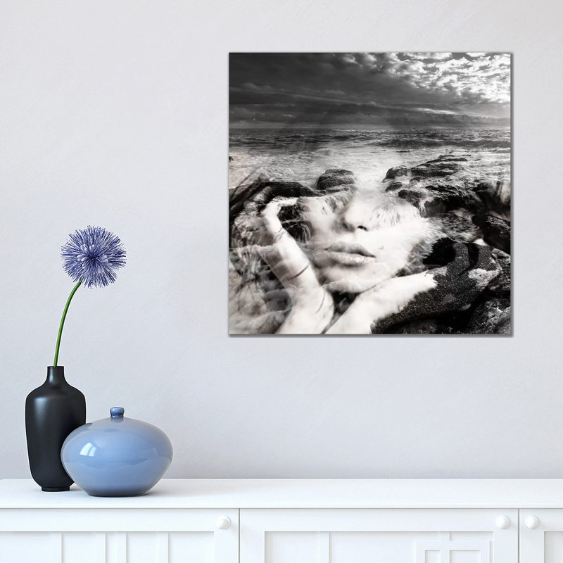 Girl Sea I by Tatiana Amrein - Wrapped Canvas Print, 45.72 cm H x 45.72 cm W