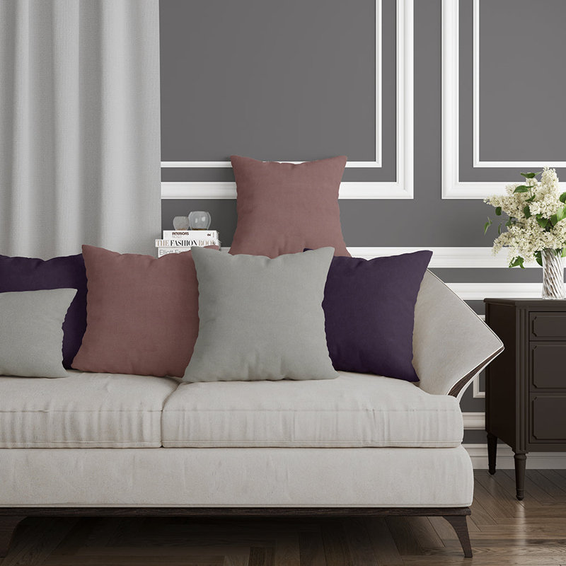 Tissu Benjamin, Mauve