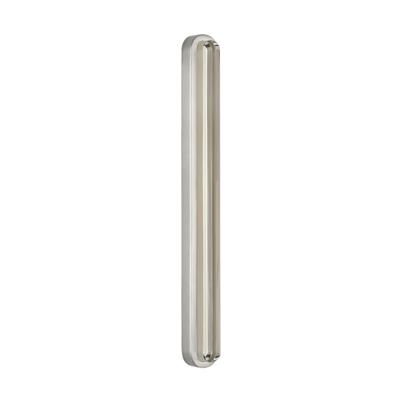 Emera 1 - Light LED Vanity Light, 18" H x 2" W x 1.4" D, Satin Nickel