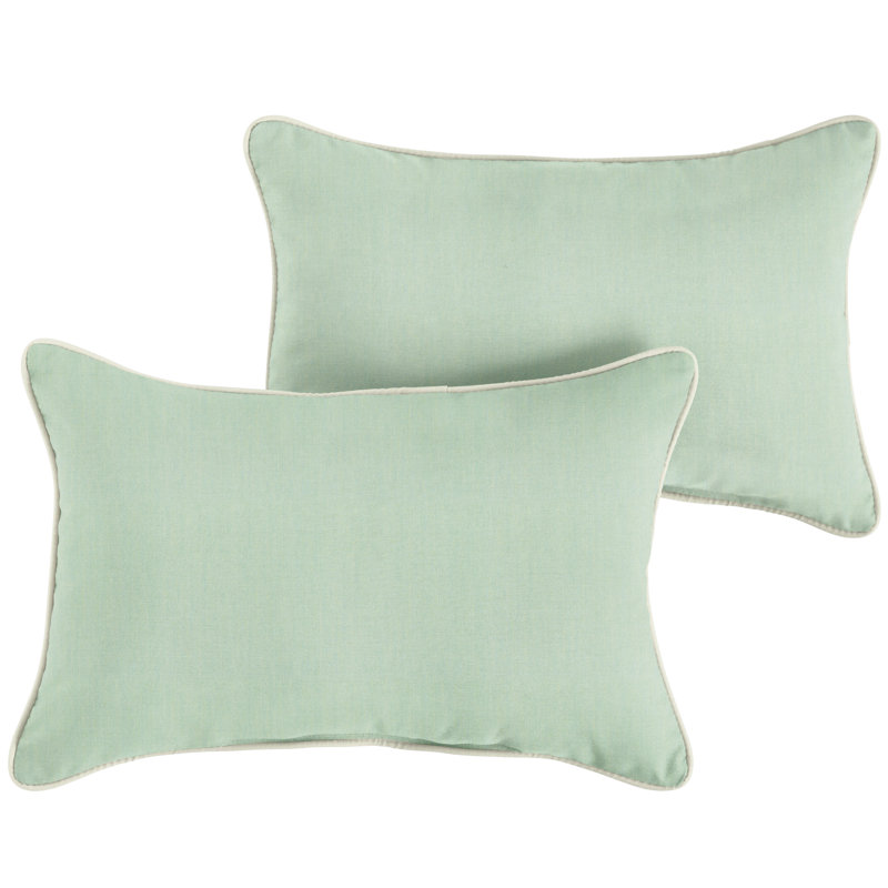 Sunbrella Outdoor Solid Corded Pillow