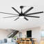 Ventilateur de plafond standard à 8 pales avec télécommande et ensemble d'éclairage Jamii-Leigh inclus-2041658774-2039304820-2030655099