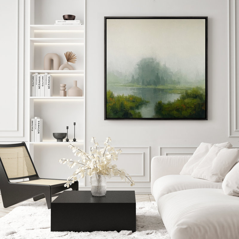 Art mural encadré, rétro, antique et classique pour chambre à coucher - 16 po x 16 po, Noir, H 16 po x l 16 po