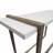 Collection de tables d'appoint 4 pièces Timeothy, blanc