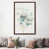 Toile avec cadre en bois classique