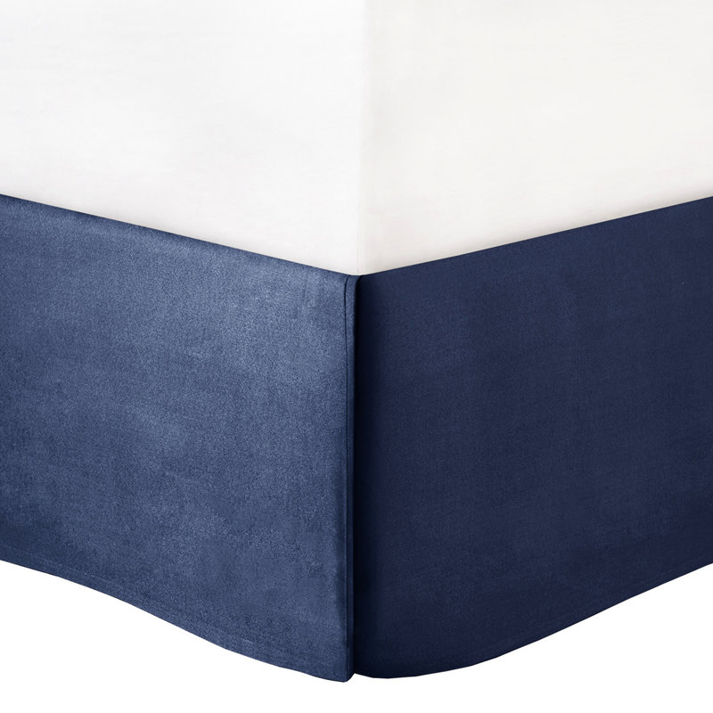 Luxury Navy Bedroom - 7 Pieces With Soft Microfiber & Decor Pillows Stylish Piece Comforter Size Accessories, Navy