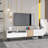 Modern TV Stand With Double Storage Space, Media Console Table, Entertainment Center With Drop Down Door For Living Room, Bedroom, Home Theatre-1507257273