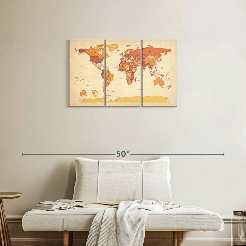 Political Amanjeet Of The World I, 20" H x 33" W