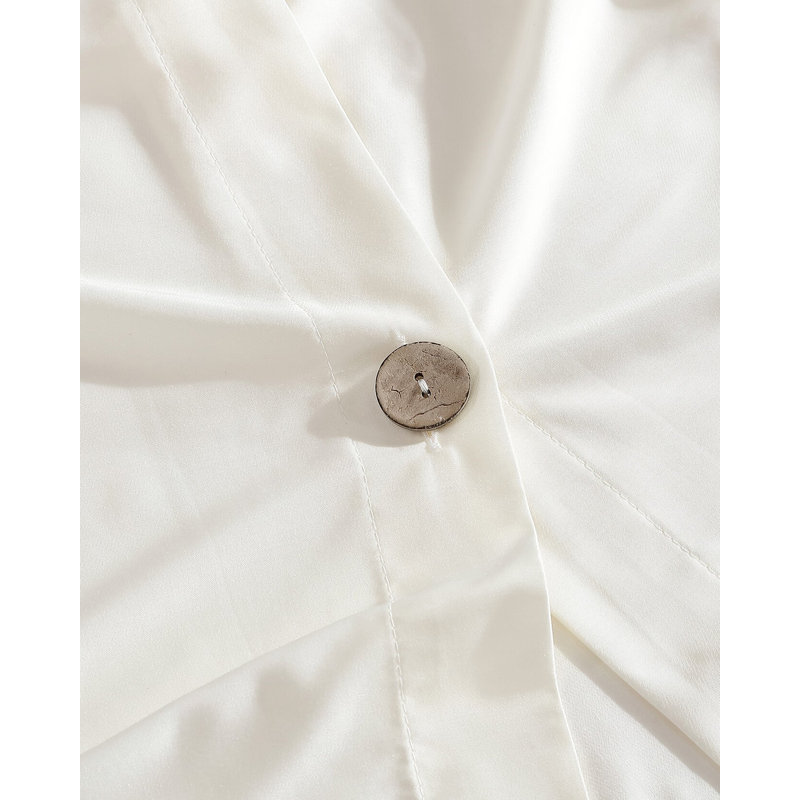 Natural Premium Duvet Cover, Off White, King Duvet Cover
