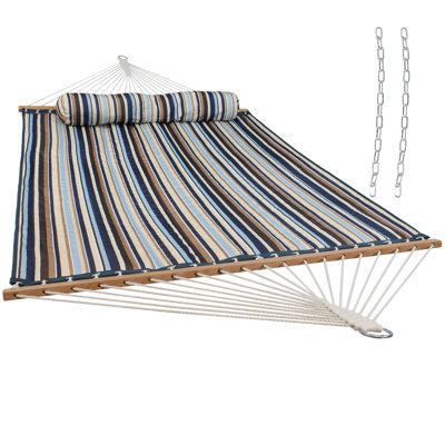 Hamac de bar 2 pièces en polyester matelassé - Ocean Isle