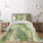 Coastal Polyester Floral Coverlet-41893055
