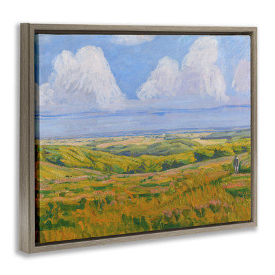 «Clouds Over Classic Country», art mural sur toile flottante par Niels Larsen Stevns