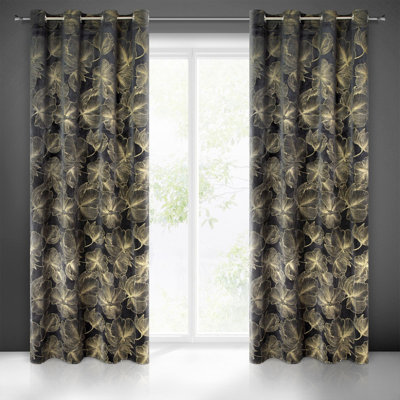 Aedin Blackout Curtains Single Panel