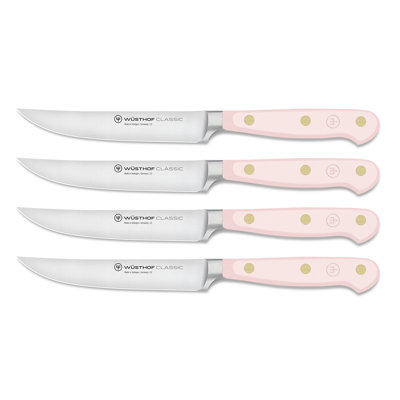 WÜSTHOF German Classic Color 4 Piece Steak Knife Set