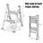 2 - Step Aluminum Step Stool