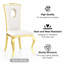 Chaise d'appoint rembourrée en similicuir de 18,9 po de hauteur Dangleurod-1385227812-1371338416