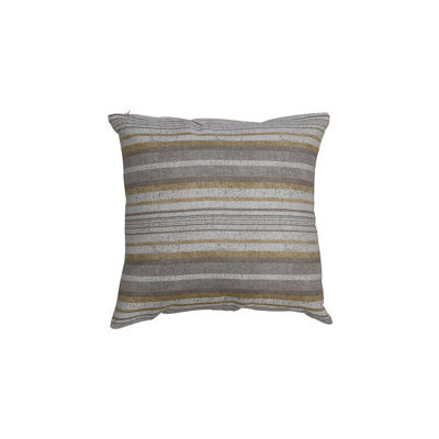 Striped Reversible Throw Pillow