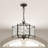 Djamshid Glass Semi Flush Mount-1387800937