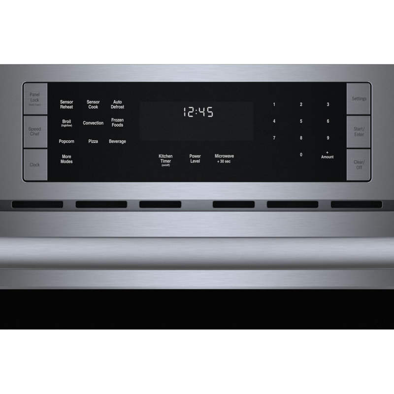 800 Series 30" Self-Cleaning Convection Electric Wall Oven with Built-in Microwave