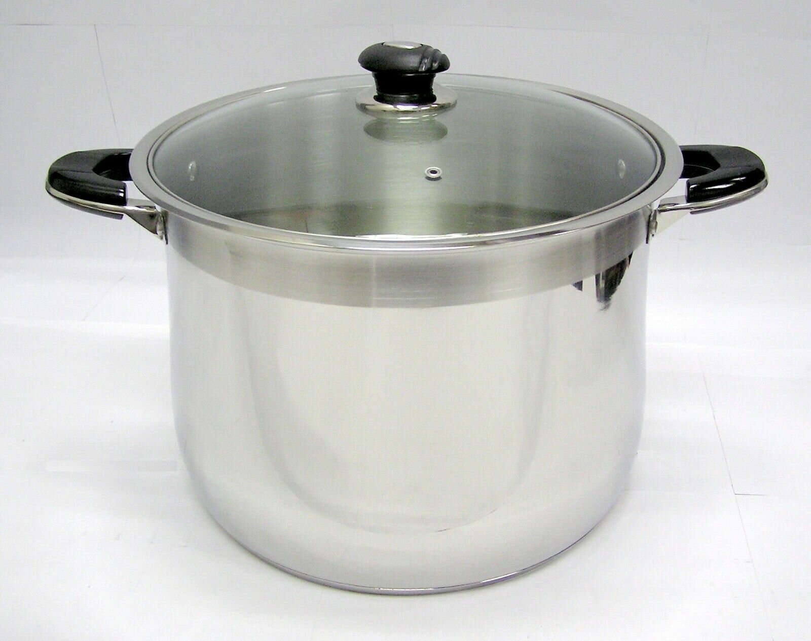 Gourmet Accessories, Stainless Steel Stockpot with lid, 16 quart