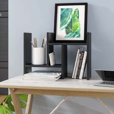 Latitude Run® Mehikdip 13x15x4 Desk Organizer with Drawers in  Wood-Modern Farmhouse mini storage organizer & Reviews