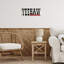 «Yeehaw Western Word», art mural sur plaque par SD Graphics Studio