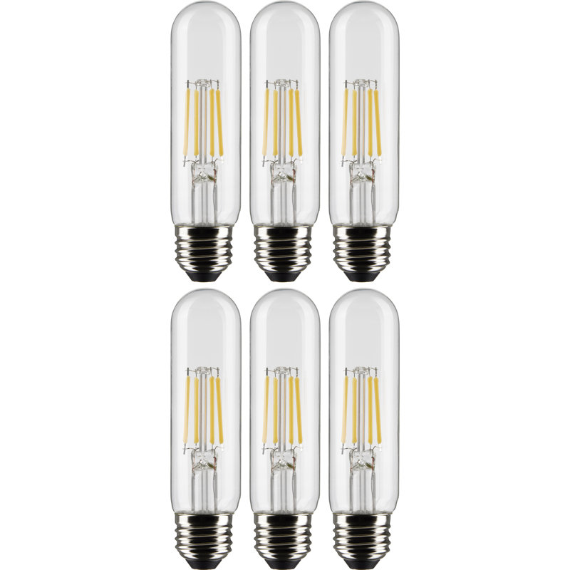 5.5 Watt (50 Watt Equivalent), T10 LED, Dimmable Light Bulb, E26/Medium (Standard) Base, 3000