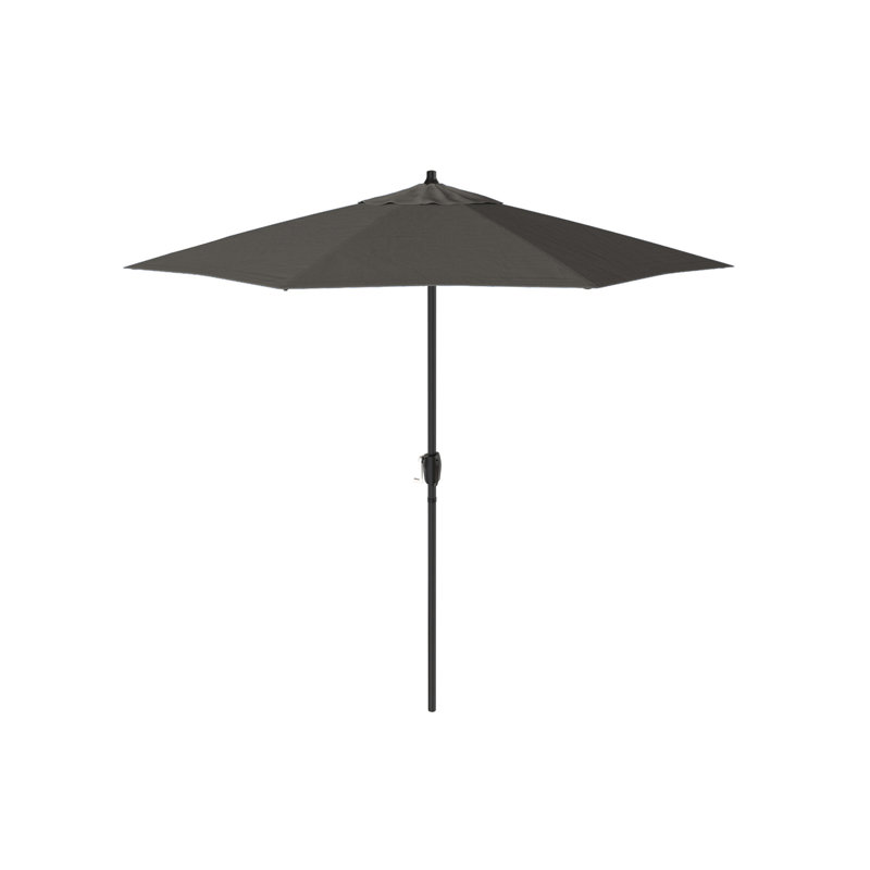 Parasol de marché avec manivelle 86,3 po Marilee, Gris anthracite