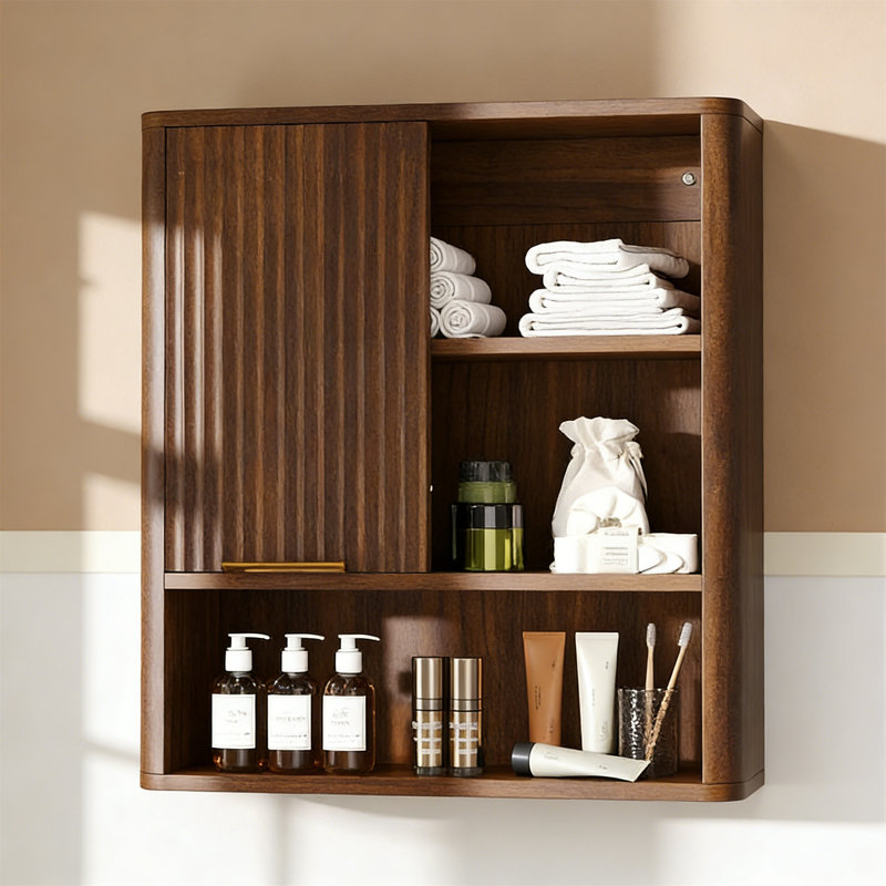 Bathroom Cabinet, Brown