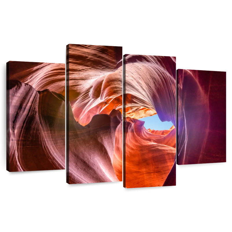 Alvord tourbillon supérieur Antelope Canyon, H 27 po x l 43 po