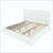 Boucle Bed Frame, Upholstered Cloud Bed Frame With Headboard, Metal Legs And Slats, No Box Spring Needed-855453985