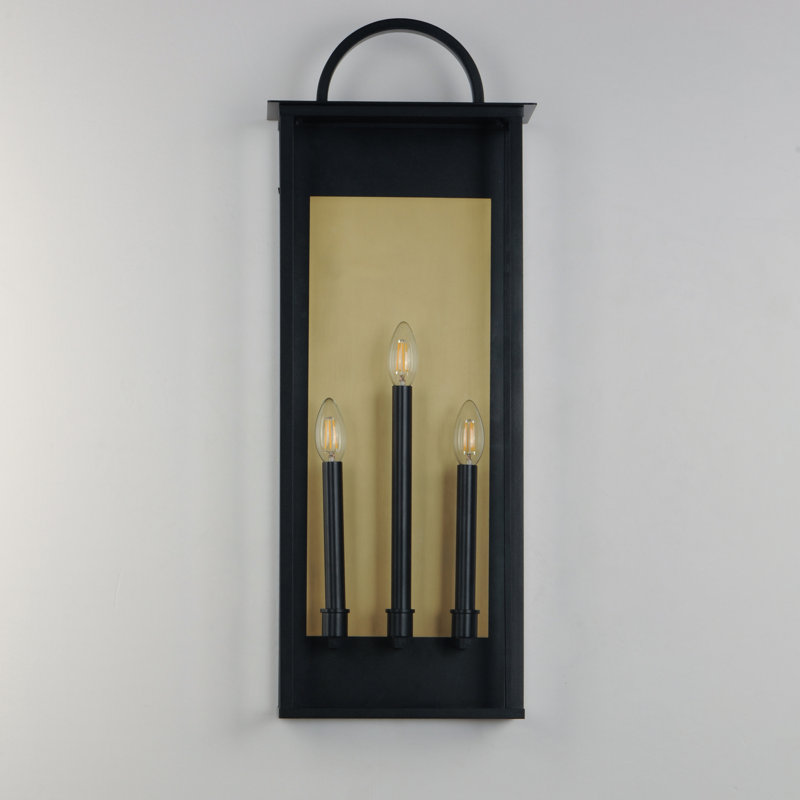 Fixation murale d'extérieur Pendergrass, H 30 po x l 11,5 po x P 5,5 po