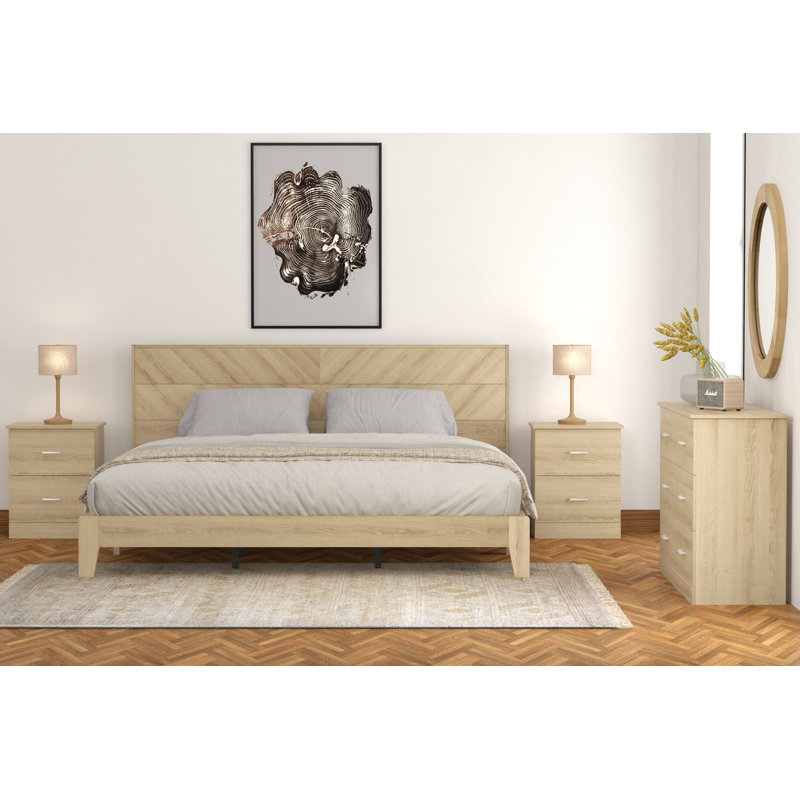 Curtis 4 Piece Bedroom Set, King