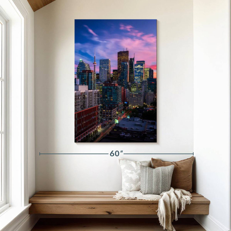 Sireci Toronto Twilight Sky, 48" H x 32" W