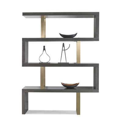 Modern Loft Solid Wood Bookcase