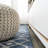 Wiese Bohemian Geometric Blue/Ivory Indoor/Outdoor Rug-2025944057