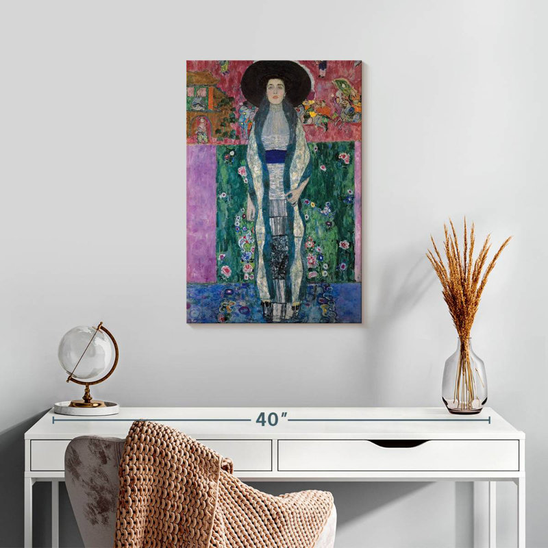 Leisha Adele Bloch-Bauer II 1912, H 24 po x l 16 po