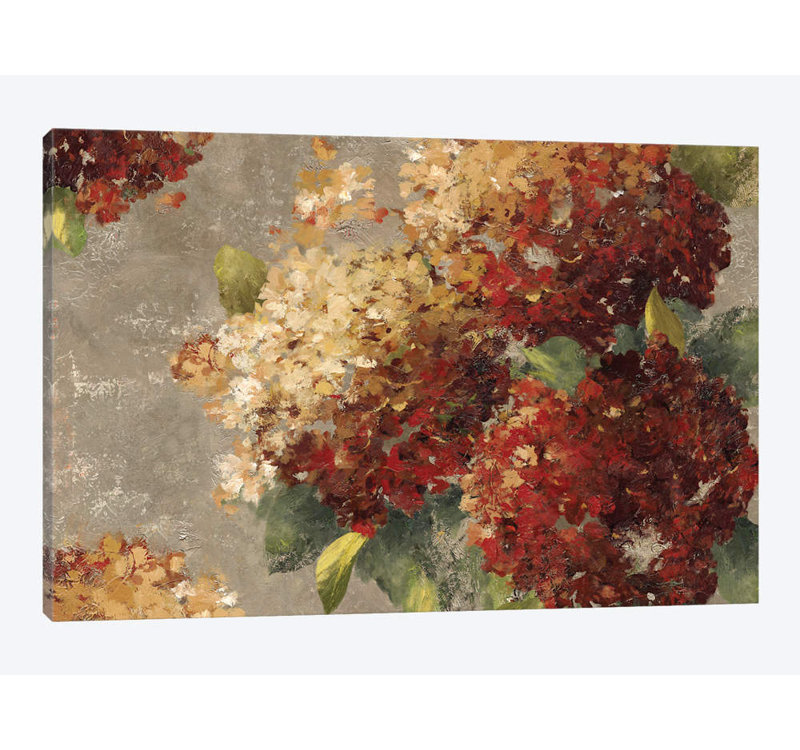 «Vintage Hydrangea» par Pl Studio - impression, H 26 po x l 40 po x P 1,5 po